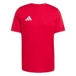 Koszulka męska adidas Entrada Tee. Białe koszulki sportowe męskie Adidas, m, bez wzorów, bez kołnierzyka, bez ramiączek, do piłki nożnej. Za 78.99 zł.