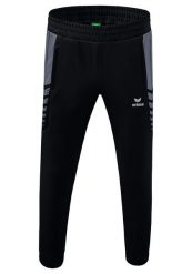 Spodnie do biegania Erima Worker Six Wings. Czarne spodnie sportowe męskie Erima, s, bez wzorów, z materiału, do biegania. Za 261.99 zł.