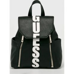 Guess Jeans - Plecak. Szare plecaki damskie Guess Jeans, z jeansu. W wyprzedaży za 439.90 zł.