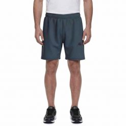 Szorty Kappa Inento. Czarne krótkie spodenki sportowe męskie Kappa, l, bez wzorów, z materiału, na fitness i siłownię. Za 169.00 zł.