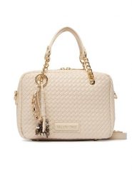 Valentino Torebka Gea VBS9UC23 Écru. Białe torebki do ręki damskie Valentino, bez wzorów, ze skóry, bez dodatków. Za 719.99 zł.