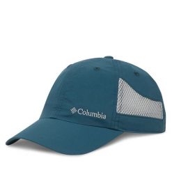 Czapka z daszkiem Columbia. Niebieskie czapki i kapelusze damskie Columbia, bez wzorów. Za 109.99 zł.