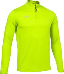 Bluza męska do biegania Joma Running Night żółty neon 102241.060 L. Żółte bluzy męskie Joma, l, bez wzorów, bez kaptura, do biegania. Za 156.37 zł.