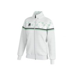 Kurtka damska Errea diana. Czarne kurtki sportowe damskie ERREA, l, bez wzorów, z bawełny, bez kaptura, na fitness i siłownię. Za 134.99 zł.
