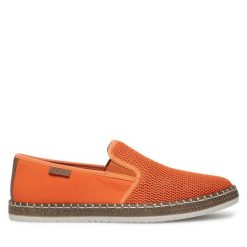 Tenisówki Rieker. Brązowe półbuty na co dzień męskie Rieker, bez wzorów, bez zapięcia. Za 299.99 zł.