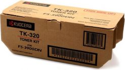 Toner Kyocera TK-320 Black Oryginał (TK320). Czarne trampki i tenisówki chłopięce Kyocera, bez wzorów, bez zapięcia. Za 156.76 zł.