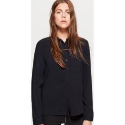 Gładka koszula - Czarny. Koszule damskie marki Cropp. Za 49.99 zł.