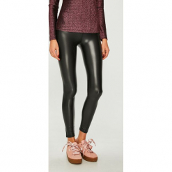 Answear - Legginsy. Szare legginsy damskie ANSWEAR, z elastanu. Za 89.90 zł.