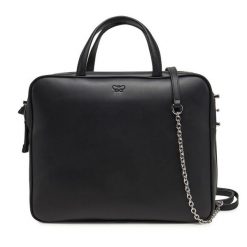 Torebka Weekend Max Mara. Czarne torebki do ręki damskie Weekend Max Mara, bez wzorów, klasyczne, bez dodatków. Za 1,129.00 zł.