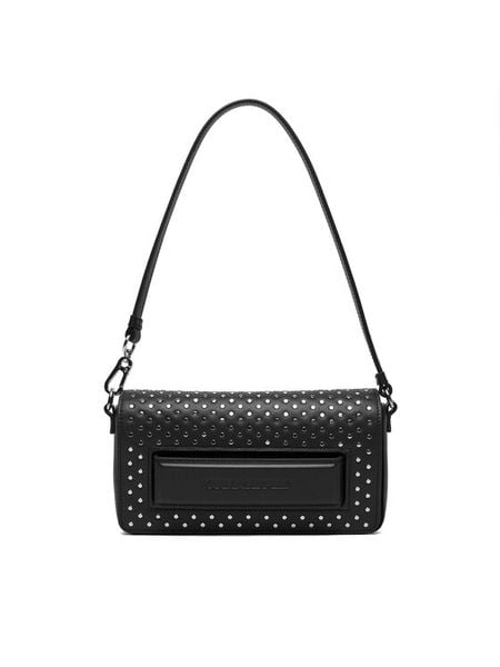 KARL LAGERFELD Torebka A4W30083 Czarny. Czarne torebki do ręki damskie KARL LAGERFELD, bez wzorów, ze skóry, bez dodatków. Za 689.99 zł.