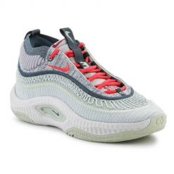 Buty koszykarskie męskie Nike Cosmic Unity 3. Szare buty sportowe męskie Nike, z materiału, bez zapięcia, do koszykówki. Za 915.00 zł.
