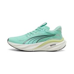 Damskie buty do biegania Puma Magnify Nitro 3. Zielone obuwie sportowe damskie Puma, bez wzorów, do biegania. Za 477.50 zł.