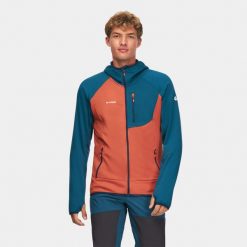 Bluza męska elastyczna Alpinus Naryn. Brązowe bluzy męskie Alpinus, m, bez wzorów, bez kaptura. Za 299.00 zł.