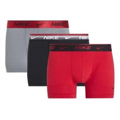 Bokserki Nike Trunk 3pk KE1008 1L9. Białe bokserki męskie Nike, l, bez wzorów. Za 160.74 zł.