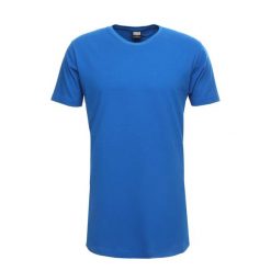 Męska Długa Koszulka W Kształcie Litery T. Niebieskie koszulki sportowe męskie Urban Classics, m, bez wzorów, bez kołnierzyka, bez ramiączek, trekkingowe. Za 57.99 zł.