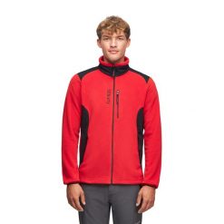 Bluza polarowa turystyczna męska Alpinus Caen II 100. Brązowe bluzy męskie Alpinus, m, bez wzorów, z polaru, bez kaptura, trekkingowe. Za 349.00 zł.