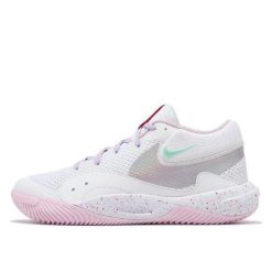 Buty halowe Nike Hyperquick SE. Białe obuwie sportowe damskie Nike, bez wzorów, do siatkówki, nike court. Za 434.50 zł.