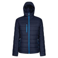 Męska Kurtka Termiczna Navigate Z Kapturem. Niebieskie kurtki sportowe męskie Regatta, m, bez wzorów, trekkingowe. Za 263.99 zł.