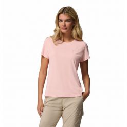 Columbia Koszulka Zero Rules 2131723669. Czerwone koszulki sportowe damskie Columbia, xl, bez wzorów, bez kołnierzyka, bez ramiączek. Za 109.99 zł.