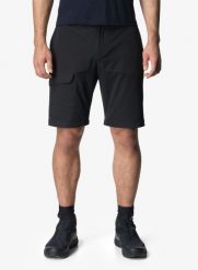 Krótkie spodenki Houdini Go Shorts. Czarne szorty męskie Houdini, m, bez wzorów, z materiału. Za 335.49 zł.