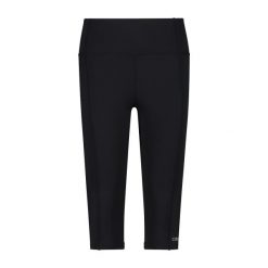 Damskie legginsy CMP. Czarne legginsy damskie CMP, bez wzorów, na fitness i siłownię. Za 221.50 zł.