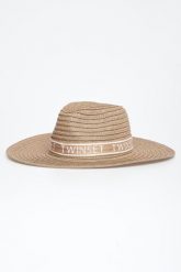 Kapelusz damski pleciony TWINSET. Czapki i kapelusze damskie Twinset Milano, bez wzorów. Za 459.00 zł.