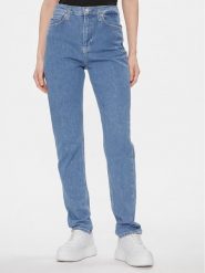 Calvin Klein Jeans Jeansy Authentic Slim Straight J20J222749 Niebieski Straight Leg. Niebieskie jeansy damskie Calvin Klein Jeans. Za 239.99 zł.