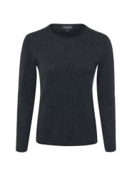 Franco Callegari bluzka z czystego kaszmiru Kobiety Kaszmir (100%) szary, M. Szare bluzki damskie Franco Callegari, m, bez wzorów, z kaszmiru, eleganckie, bez kołnierzyka, bez ramiączek. Za 599.95 zł.