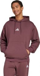 Bluza męska adidas Essentials Feelcozy Fleece brązowa IN6070 2XL. Brązowe bluzy męskie Adidas, m, bez wzorów, bez kaptura. Za 346.44 zł.