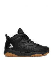 SHAQ Buty do koszykówki WB-SPIN MOVE AQ95001B-BT Czarny. Czarne buty sportowe chłopięce Shaq, bez wzorów, ze skóry, bez zapięcia, do koszykówki. Za 199.99 zł.