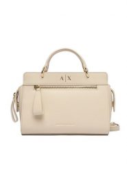 Armani Exchange Torebka XW001554 AF17117 U1092 Beżowy. Brązowe torebki do ręki damskie Armani Exchange, bez wzorów, ze skóry, bez dodatków. Za 709.99 zł.