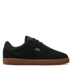 Sneakersy Etnies. Czarne półbuty chłopięce Etnies, bez wzorów, bez zapięcia. Za 239.99 zł.