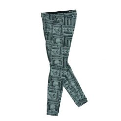 Legginsy damskie Just Do It szare. Szare legginsy damskie Nike, s, bez wzorów, z materiału, na fitness i siłownię. Za 59.60 zł.