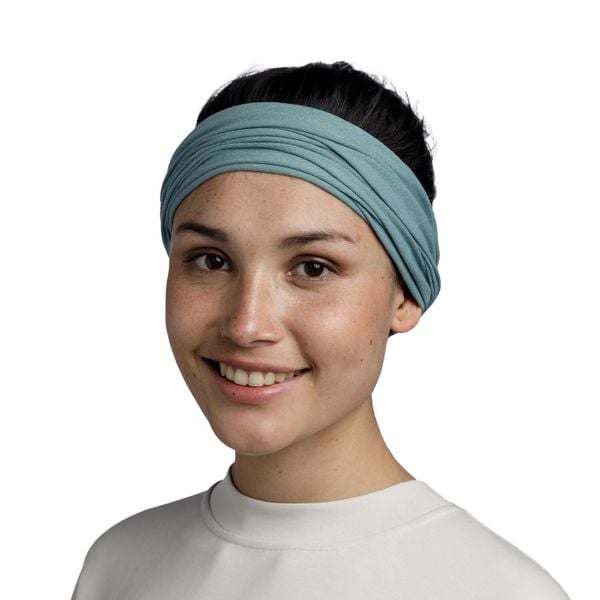 Chusta turystyczna Original Ecostretch. Niebieskie szaliki i chusty damskie Buff, bez wzorów, z materiału, klasyczne. Za 99.99 zł.