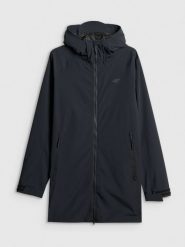 4F Parka przejściowa membrana 8000 męska - czarna XXL. Czarne kurtki męskie 4f, l, bez wzorów, bez kaptura. Za 449.99 zł.