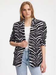 Gestuz Marynarka Zibrilla 10908684 Czarny Relaxed Fit. Czarne żakiety damskie Gestuz, s, bez wzorów, z syntetyku. Za 1,219.00 zł.