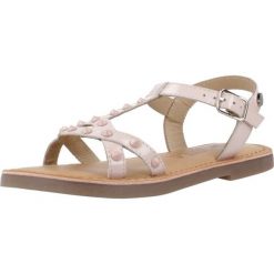 Sandały GIOSEPPO MAWES Rose. Czerwone sandały damskie Gioseppo, bez wzorów, ze skóry, bez obcasa, bez zapięcia. Za 144.99 zł.