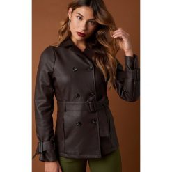 NA-KD Trend Krótka kurtka z paskiem - Brown. Kurtki damskie marki NA-KD Trend. Za 202.95 zł.