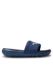 The North Face Klapki M Never Stop Cush Slide NF0A8A909F41 Granatowy. Niebieskie klapki męskie The North Face, z tworzywa sztucznego. Za 129.99 zł.