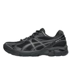 Buty do chodzenia dla dorosłych ASICS GT-2160 JJJJound Black. Czarne obuwie sportowe damskie Asics, bez wzorów, ze skóry, do biegania. Za 1,869.89 zł.