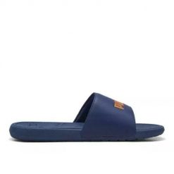 Klapki męskie Puma Cool Cat 2.0. Niebieskie klapki męskie Puma, z materiału, eleganckie. Za 161.00 zł.
