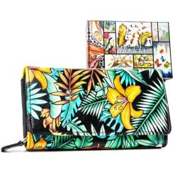 Portfel męski Rovicky R-N22-ART print 20. Portfele męskie bez wzorów, ze skóry. Za 119.99 zł.