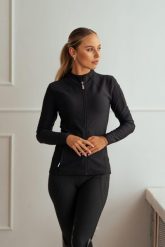 Bluza techniczna z zamkiem JD ATTACK Elite. Brązowe bluzy damskie JD ATTACK, l, bez wzorów, z materiału, bez kaptura. Za 269.00 zł.