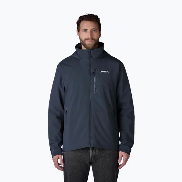 Kurtka żeglarska męska Musto BR1 Primaloft Midlayer. Niebieskie kurtki męskie Musto, l, bez wzorów, z materiału, bez kaptura. Za 759.99 zł.