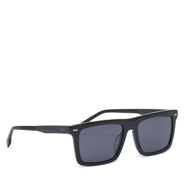 Okulary przeciwsłoneczne BOSS. Czarne okulary przeciwsłoneczne męskie Boss. Za 639.99 zł.