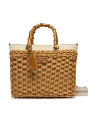 Liu Jo Torebka AA6216 A0004 Brązowy. Brązowe torebki do ręki damskie Liu Jo, bez wzorów, z syntetyku, bez dodatków. Za 679.99 zł.