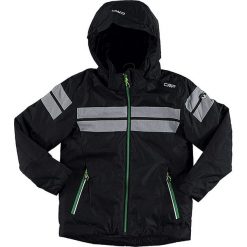 Kurtka narciarska w kolorze czarno-szarym. Kurtki i płaszcze dla chłopców marki bonprix. W wyprzedaży za 245.95 zł.
