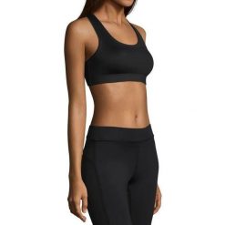 Stanik fitness cardio Casall Iconic Sports. Czarne obuwie sportowe damskie Casall, bez wzorów, na fitness i siłownię. Za 206.70 zł.