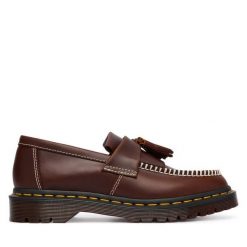 Półbuty Dr. Martens. Czerwone półbuty na co dzień męskie Dr. Martens, bez zapięcia. Za 919.99 zł.