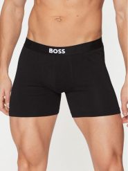 BOSS Komplet bokserek BOSS ONE 50544272 Czarny. Czarne bokserki męskie Boss, m, bez wzorów, z bawełny. Za 219.99 zł.